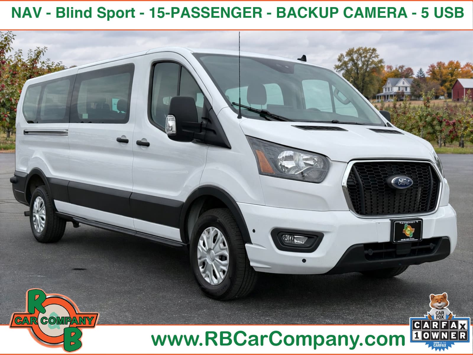 2024 Ford Transit-350 Passenger Van T-350 148" Low Roof XLT RWD