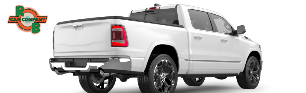 R&B Car Company showcasing their trucks for sale