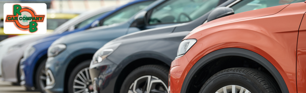 Used cars variety showcased at R&B Car Company.