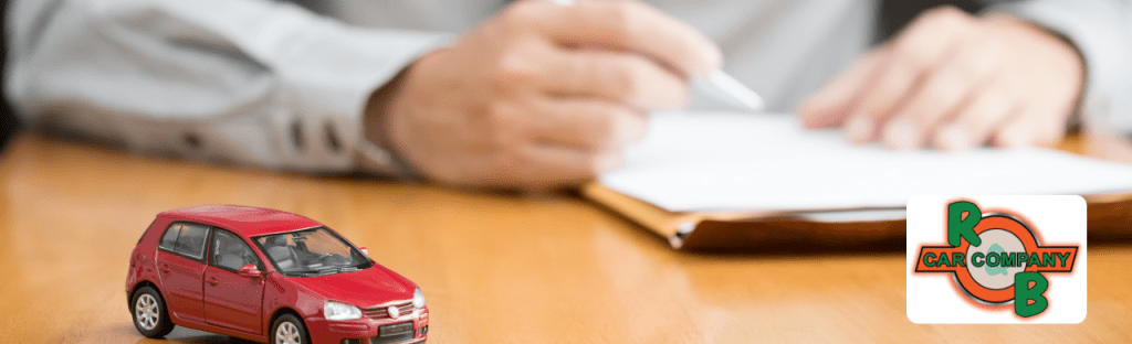 R&B Car Company South Bend team finalizing a same-day Max Allowance car sale in South Bend.
