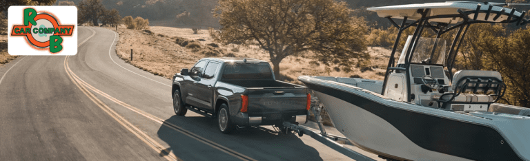 Toyota Tundra parked outside R&B Car Company South Bend dealership in South Bend, Indiana